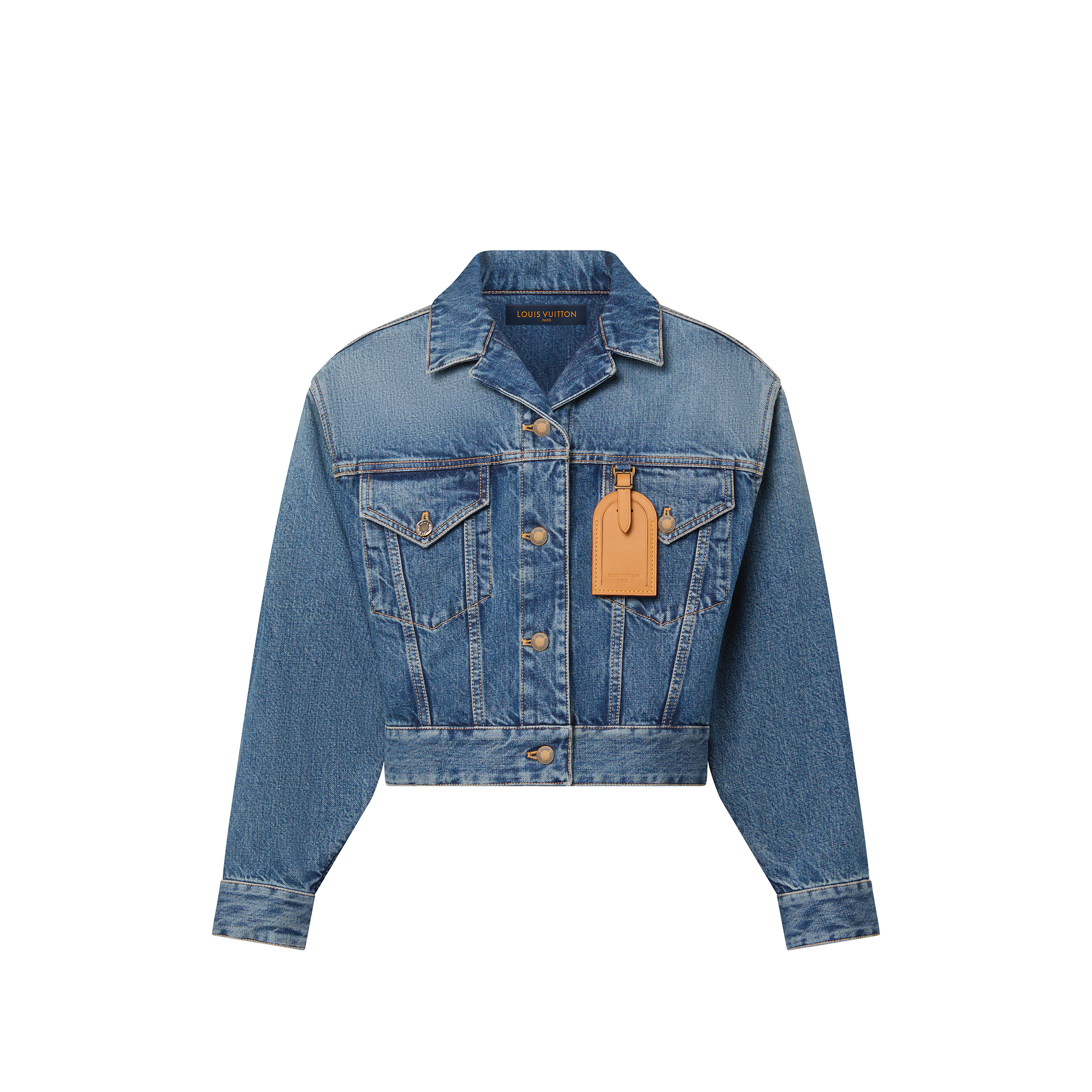 Stonewashed Trucker Jacket - Women - Ready-to-Wear | LOUIS VUITTON ®